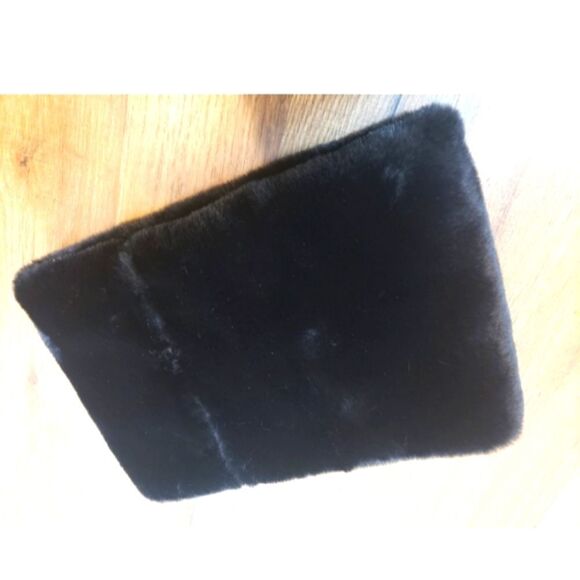 NWT Zara Girls Two-Tone Faux Fur SNOOD SCARF - Picture 2 of 5